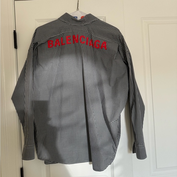 SALE Authentic Balenciaga button down shirt - Picture 4 of 5